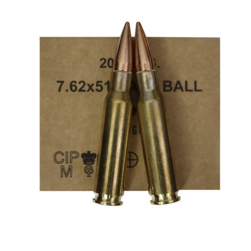 20 Munitions GGG .308 Win  – 147 gr FMJ