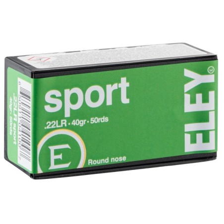50 Munitions ELEY Sport - 22.lr – 40 gr