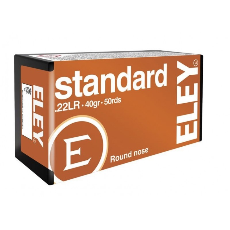 50 Munitions ELEY Standard - 22.lr – 40 gr