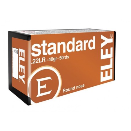 50 Munitions ELEY Standard - 22.lr – 40 gr