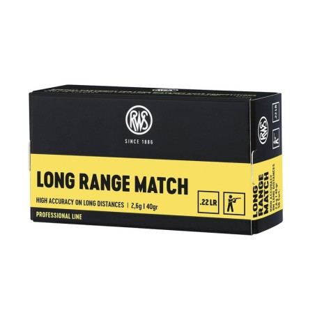 50 Munitions RWS Long Range Match - 22.lr – 40 gr