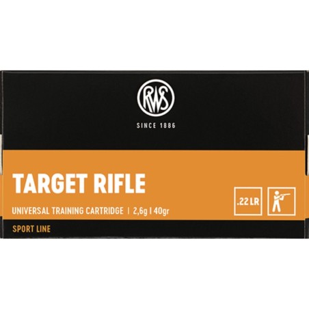 50 Munitions RWS Target Rifle - 22.lr – 40 gr