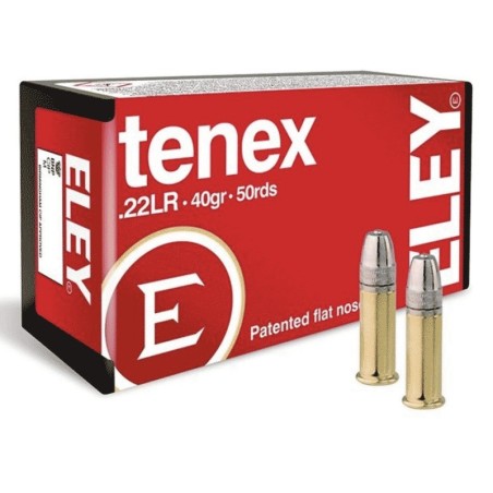 50 Munitions ELEY Tenex - 22.lr – 40 gr