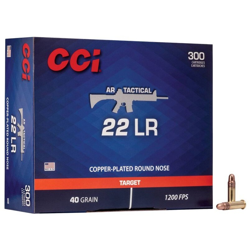 300 Munitions CCI AR Tactical  - 22.lr – 40 gr