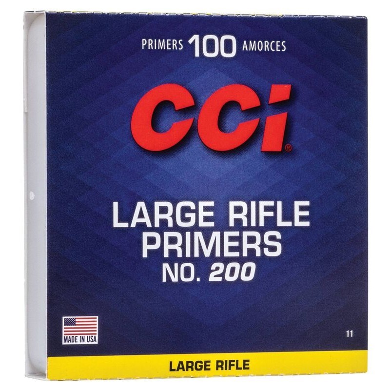 100 Amorces CCI Large Rifle n°200