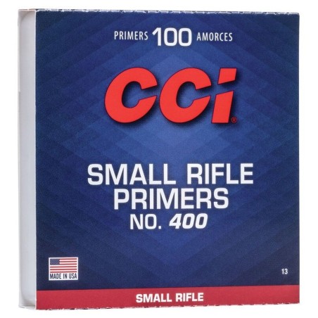 100 Amorces CCI Small Rifle n°400