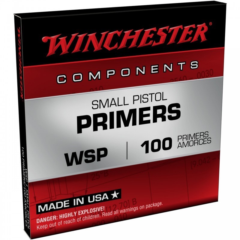 100 Amorces Winchester Small Pistol
