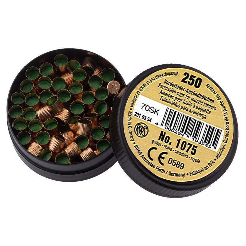 250 Amorces RWS - Poudre Noire