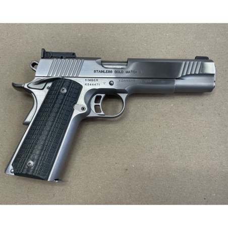 1911 Kimber Stainless Gold Match II