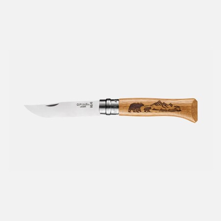 Opinel N° 8 Animalia America Ours