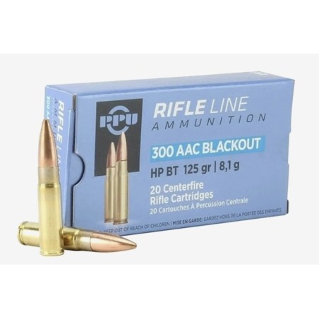 20 Munitions Partizan .300 Blk - 125 gr HPBT
