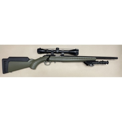 Pack Carabine Ruger American Rimfire OD Green...