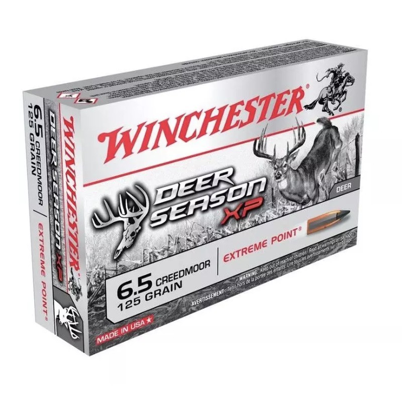 20 Munitions Winchester 6.5 Credmoor | Extreme Point 125 gr