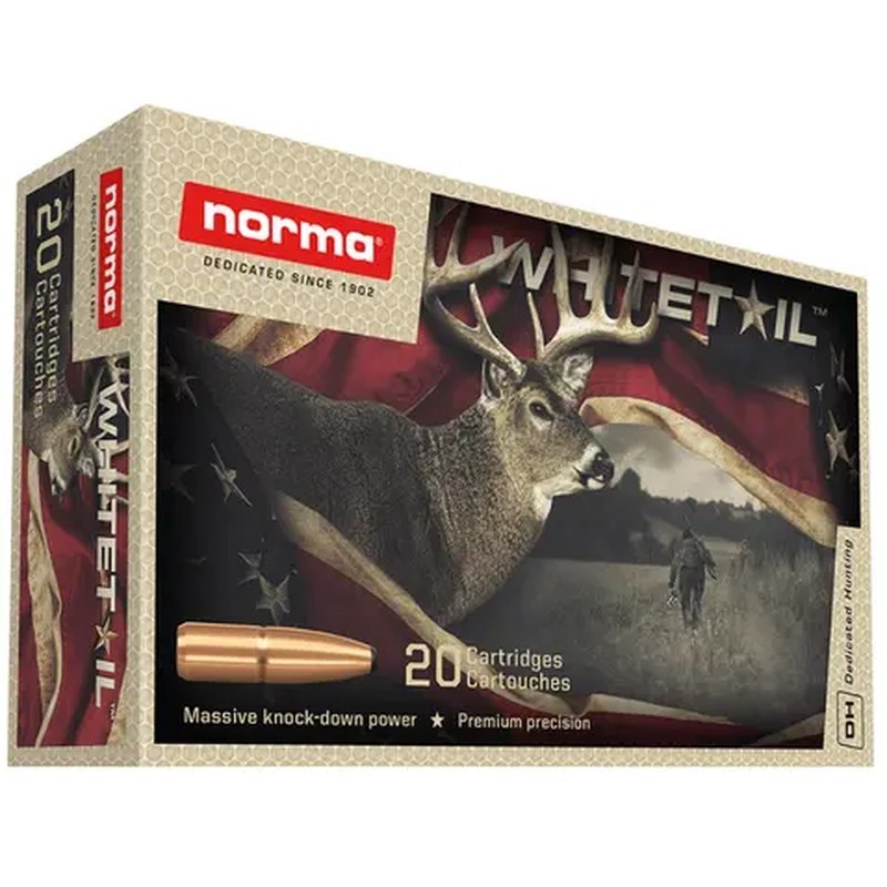 20 Munitions Norma 7mm Rem Mag | Whitetail 150 gr