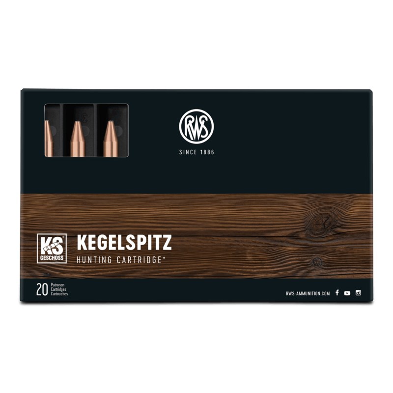 20 Munitions RWS 7x65 R | KS 123 gr