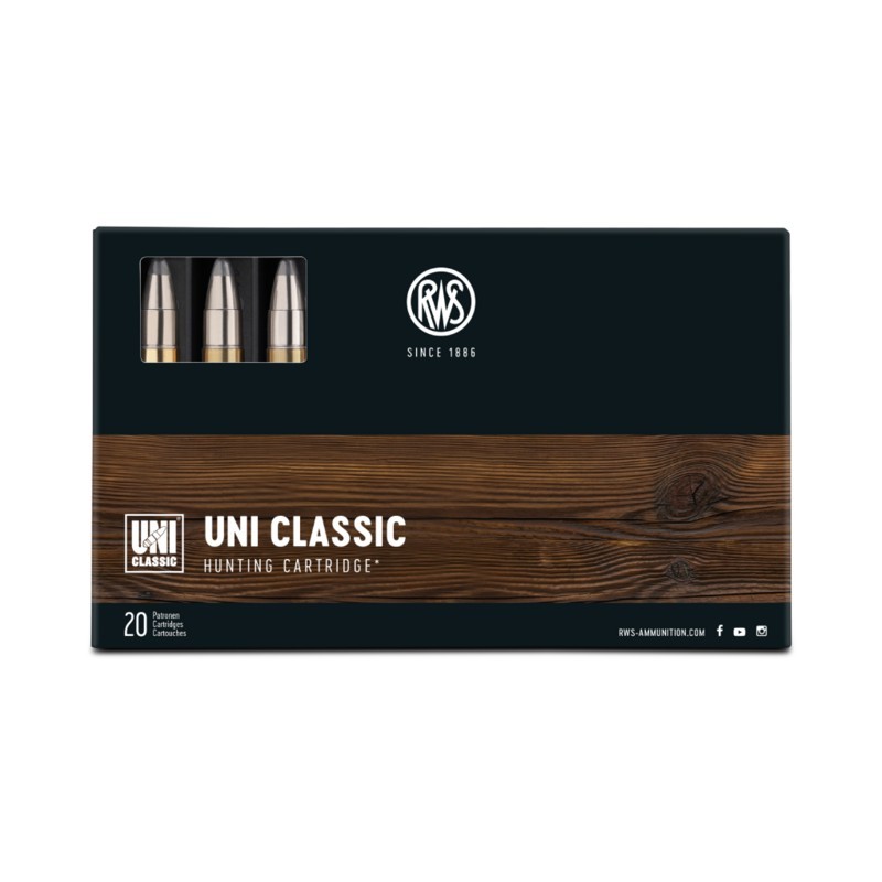 20 Munitions RWS 9,3x62  | Uni Classic 293 gr