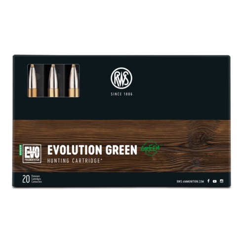 20 Munitions RWS .7x64 | Evo Green 127 gr
