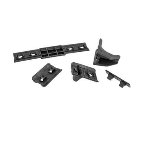 Kit handstop M-LOK en polymère noir pour AR-15