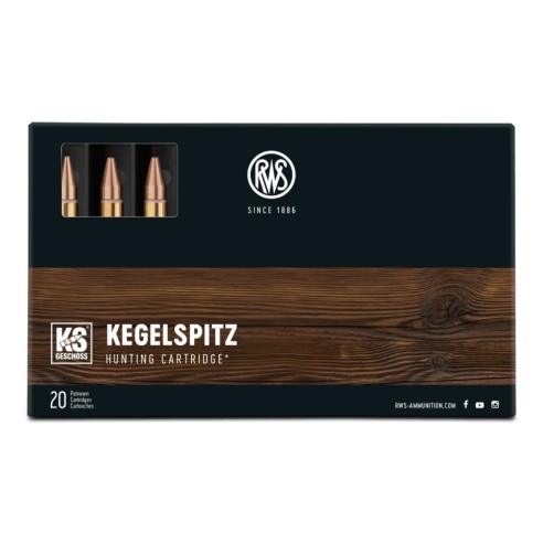 20 Munitions RWS .7x64 | KS 162 gr