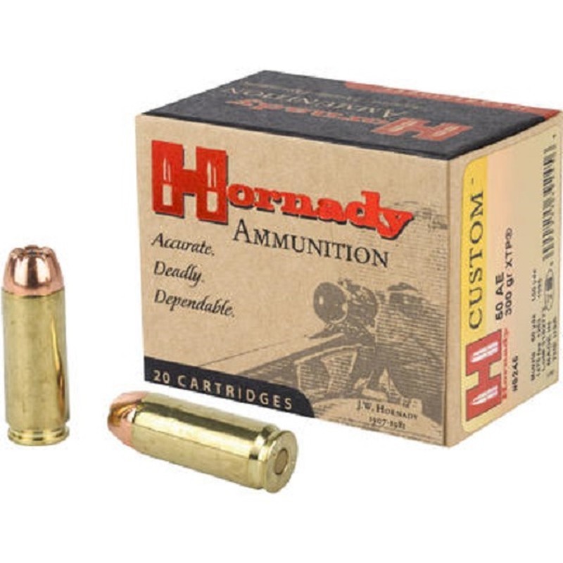 20 Munitions Hornady XTP .50 AE - 300 gr