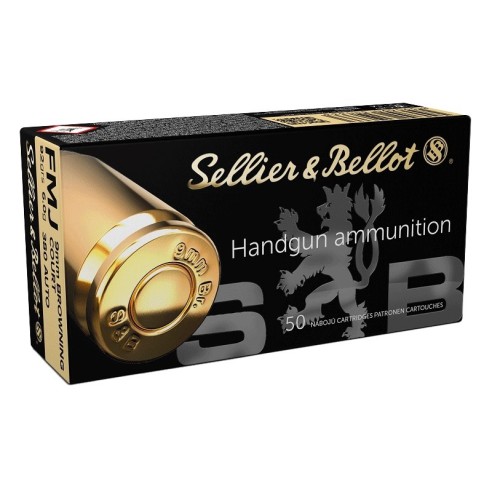 50 Munitions Sellier & Bellot - .380 Auto  - 92...