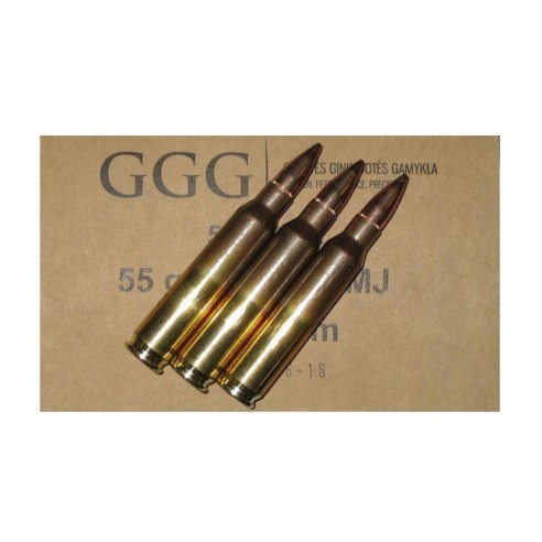 50 Munitions GGG  - .223 Rem  - 55 gr FMJ