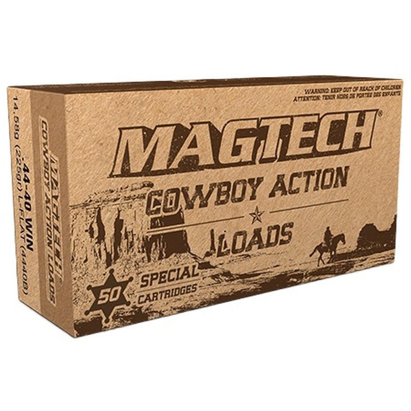 50 Munitions Magtech Cowboy  .44-40 Win | LFN 225 gr