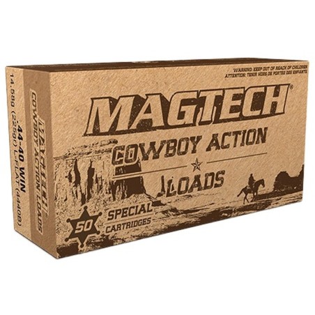 50 Munitions Magtech Cowboy  .44-40 Win | LFN 225 gr