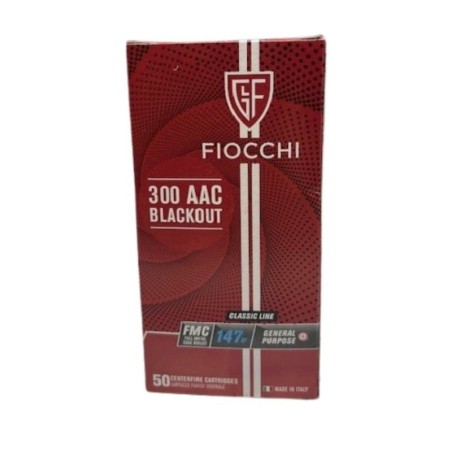 50 Munitions Fiocchi .300 Blk | FMC 147 gr