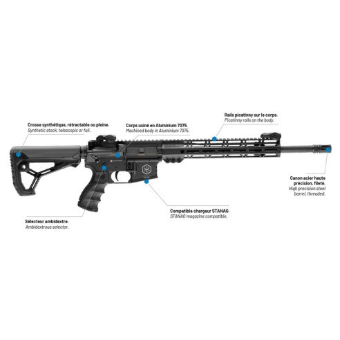 Carabine Lebel VCD15 - 5.56 - 14,5"