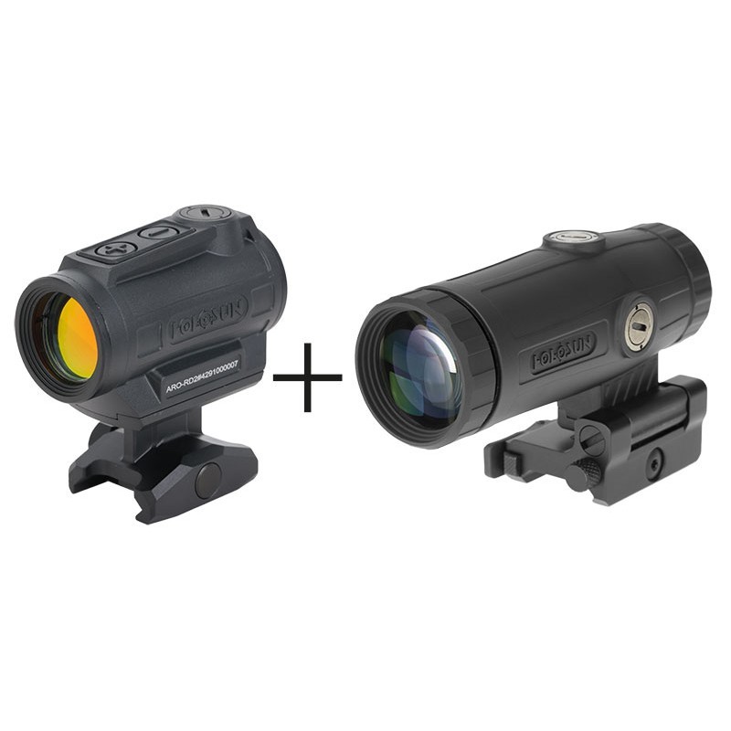 Pack Point rouge Holosun Aro Evo / Magnifier X3 2
