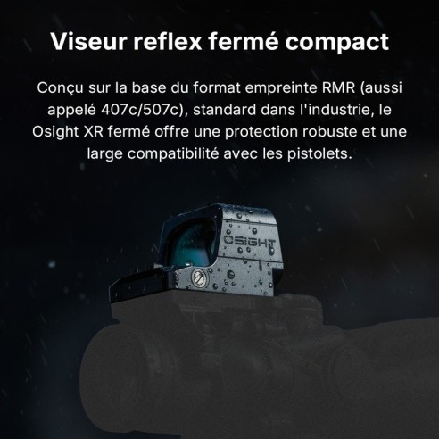 Point rouge Osight XR RMR - 2/6 MOA & 32 MOA