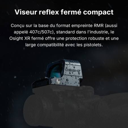 Point rouge Osight XR RMR - 2/6 MOA & 32 MOA
