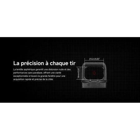 Point rouge Osight S  RMSc - 2 & 32 MOA