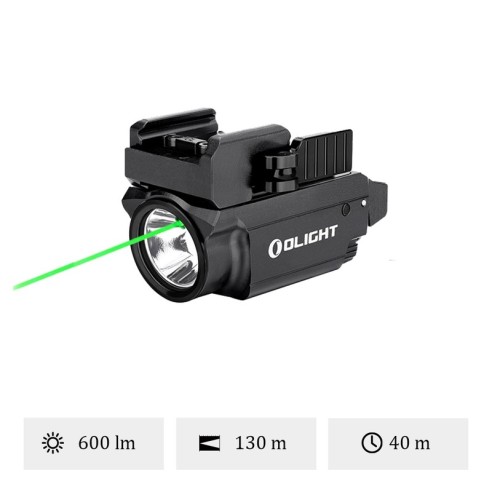 Olight Baldr Mini - Lampe avec Laser Vert Intégré