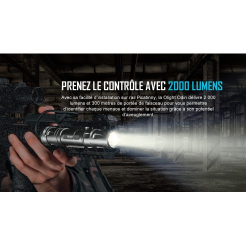 Lampe Olight Odin - 2000 Lumens