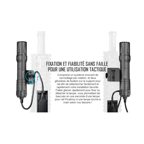 Lampe Olight Odin - 2000 Lumens