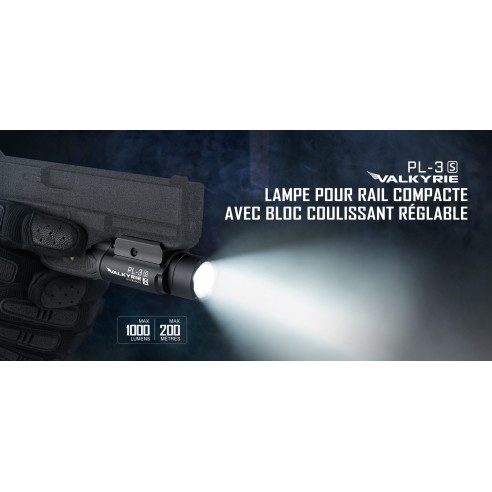 Lampe Olight PL-3S Valkyrie - 1000 Lumens