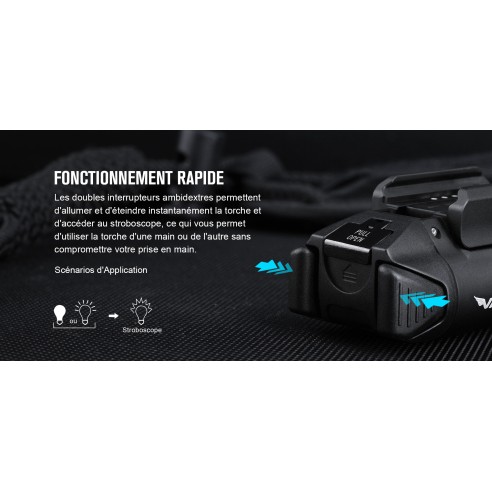 Lampe Olight PL-3S Valkyrie - 1000 Lumens