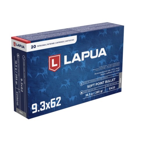 20 Munitions Lapua  9.3x62 | Mega 285 gr