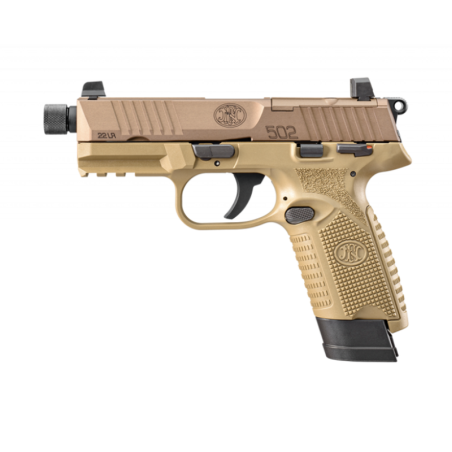 Offre - Pistolet FN 502 Tactical FDE – .22 LR