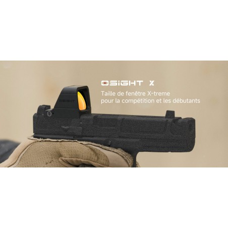 Point vert Osight X RMR - 3 MOA & 32 MOA