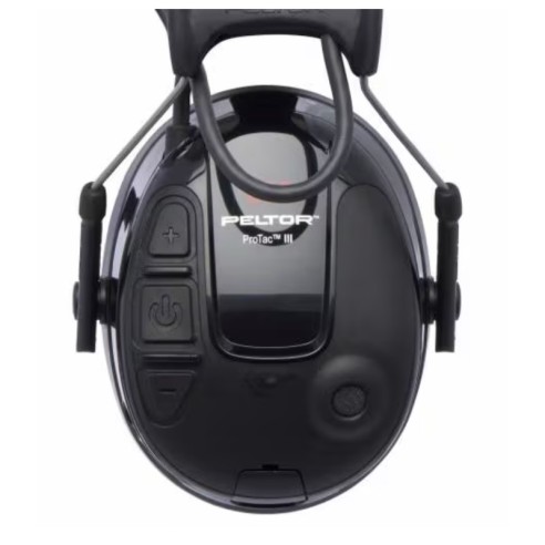 Casque 3M Peltor Protac III - Slim Noir