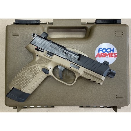 Pistolet FN 502 Tactical FDE/BLK - .22 LR