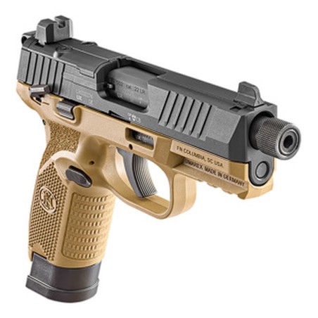 Pack Pistolet FN 502 Tactical FDE/BLK - .22 LR