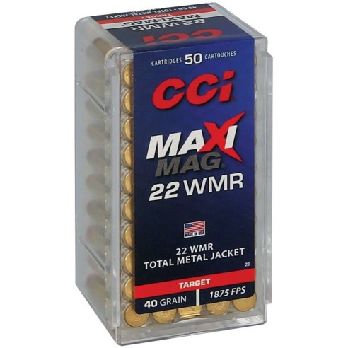 50 Munitions CCI Maxi Mag  .22 WMR | 40 gr