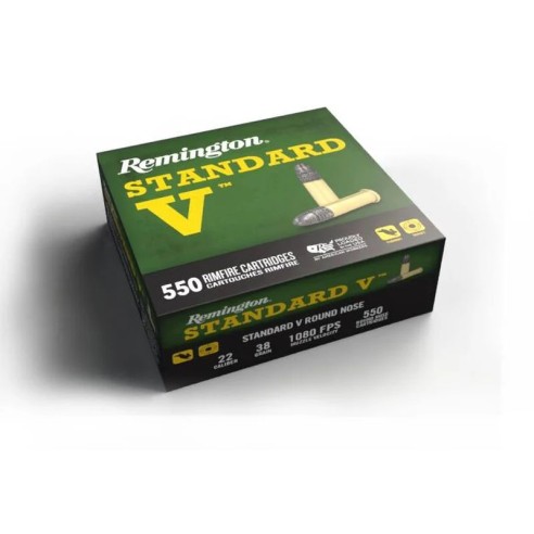 550 Munitions Remington Standard V - 22.lr | 38 gr