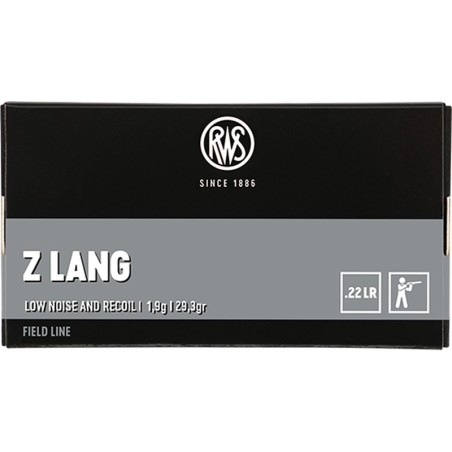 50 Munitions RWS Z Lang - 22.lr | 40 gr