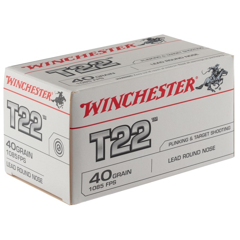 50 Munitions Winchester T22 - 22.lr | 40 gr 2