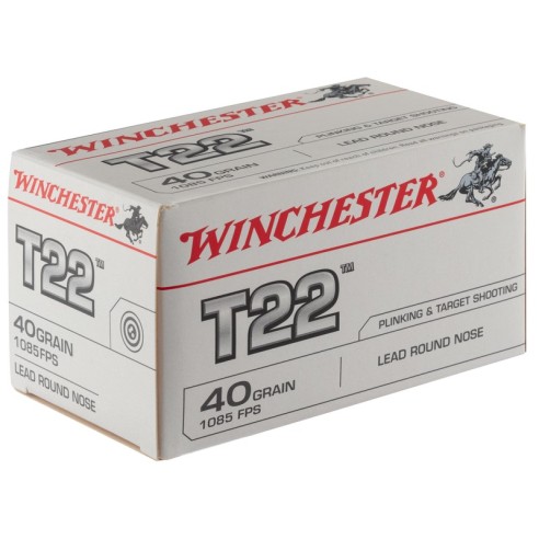 50 Munitions Winchester T22 - 22.lr | 40 gr